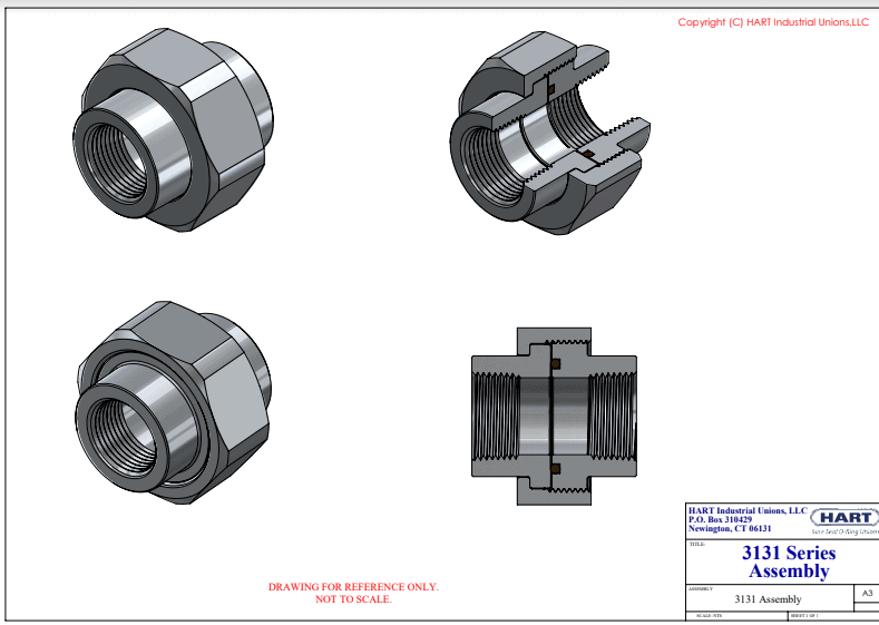 3131 Series Assembly Union