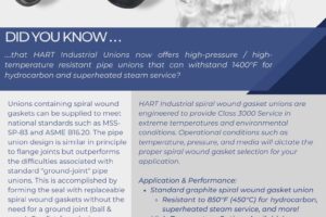High pressure steam unions HART Unions Temperature resistant pipe unions Hydrocarbon