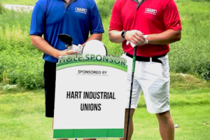 Hart Industrial unions playing golf
